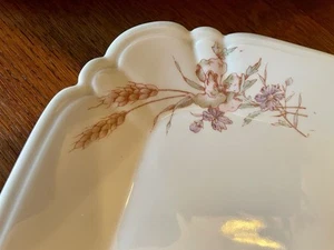 Carlsbad Austria Flower Rectangle Floral Serving Platter Pattern 2097 - Picture 1 of 7