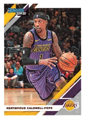 Kentavious Caldwell-Pope #92 2019-20 Donruss Los Angeles Lakers Basketball - Image 1 of 2