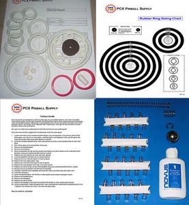 Kit de puesta a punto Gottlieb Fast Draw Pinball 1975 - Imagen 1 de 1