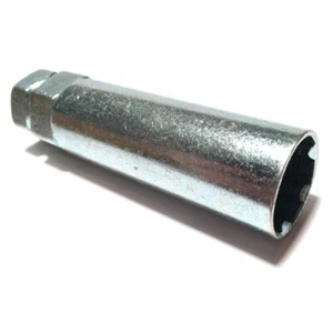 Chrome Replacement Key For 6 Spline Truck Lug Nut Wheel Lock Tool - Picture 1 of 2