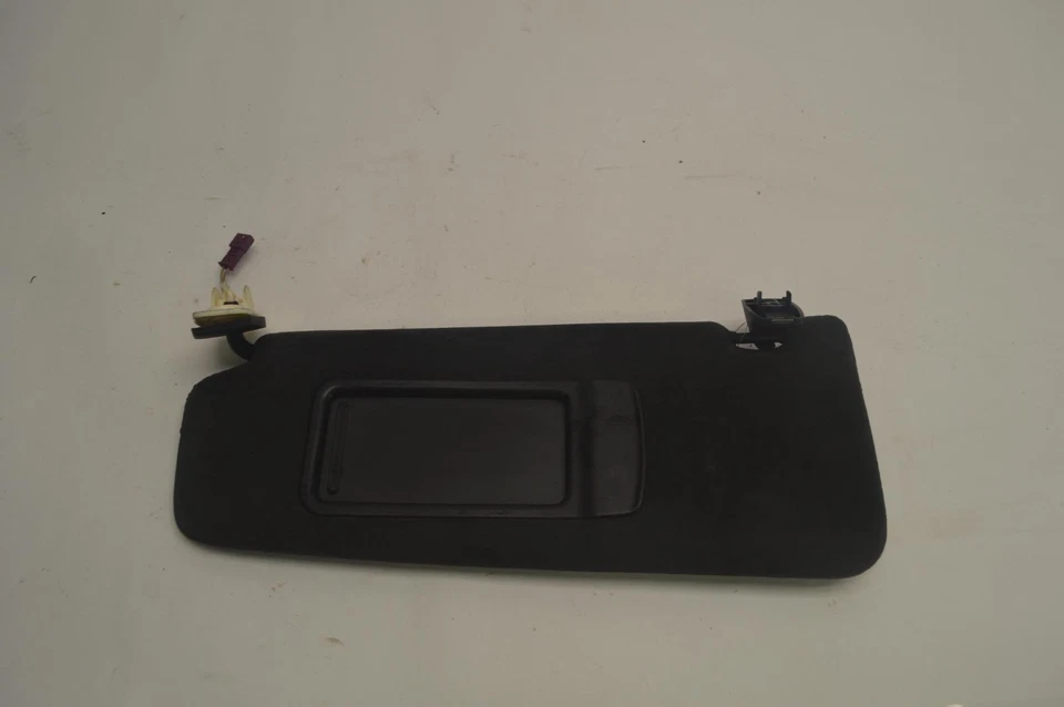 2010-2016 宝马 M5 F10 头盖左驾驶员侧遮阳板黑色衣服原始设备制造商 — 第 1/4 张图片