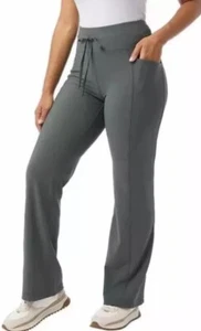 32 Degrees Women's Wide Leg Ribbed Semi-Flare Yoga Pants Size XS - Picture 1 of 3