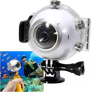 Underwater Housing Case for Samsung Gear 360 Camera (2016 V1 Only) - NOT 2017 Ve - Picture 1 of 12
