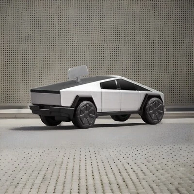 Tesla CYBERTRUCK Wind-up Racer Toy 1:43 Scale Diecast Brand New [PRESALE!] 🔥 - Image 1 of 2