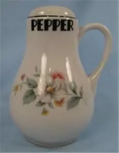 Hall Springtime Pepper Shaker Floral Vintage 1950s (O) - Picture 1 of 7