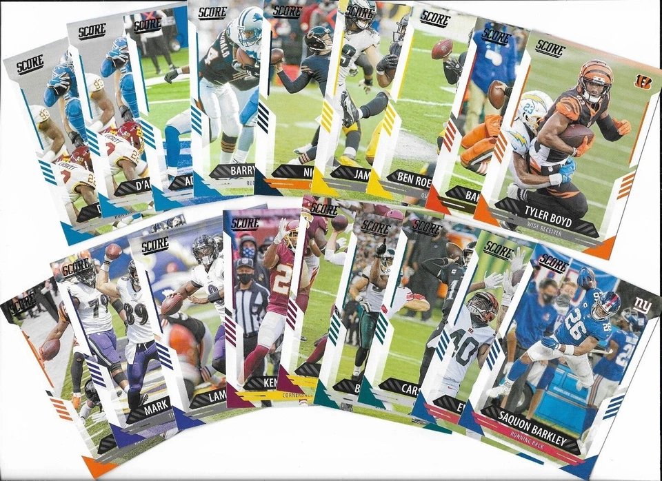 2021 Score Football  Singles  Complete Your Set  151-300 Free Shipping - Image 1 of 1