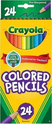 Crayola Colored Pencils, Coloring Supplies, 24 Count - Image 1 of 4