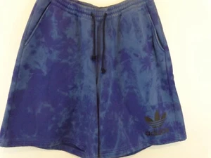 Adidas Men Tie Dye Athletic Shorts Sz Large Blue New With Tags - Picture 1 of 10