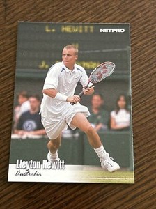 2003 NETPRO LLEYTON HEWITT ROOKIE CARD #98 WOW! SHORT PRINT SP WORLD #1 AUSSIE