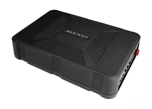 Kicker HS 8" Compact Powered Loaded bass Enclosure 150W RMS Underseat Hideaway - Picture 1 of 1
