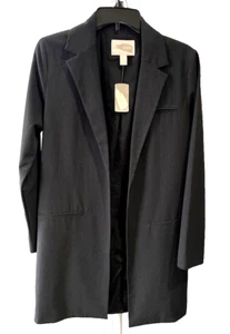 BLAZER Forever 21 Contemporary Women,s Gray Long Sleeve, Lined, Pockets SZ xs - Picture 1 of 11