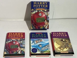 Harry Potter Trilogy Ted Smart 1-3 Book Set 'It's Magic' 5th and 6th Prints VGC - Picture 1 of 24