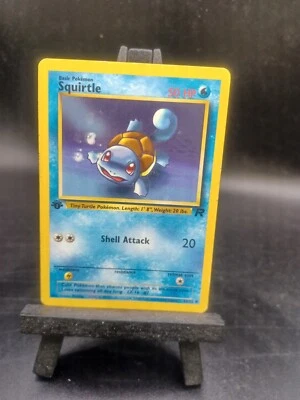 1st Edition Squirtle 68/82 - Team Rocket - Pokemon Card - Near Mint (NM) - Image 1 of 2