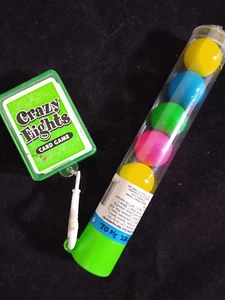 Sammlerstück - 90er BUBBLE GUM Kugeln mit Crazy Eights Kartenspiel angebracht - versiegelt - Bild 1 von 6