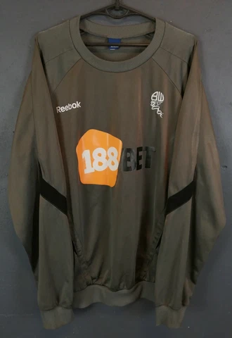 MENS FC BOLTON WANDERERS 2010/2011 TRAINING FOOTBALL SOCCER SHIRT JERSEY SIZE XL Cover