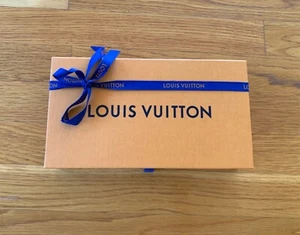 "Auténtica cinta de almacenamiento de cajón vacío Louis Vuitton 11,5""x6,5""x1,6""" - Imagen 1 de 16