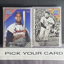 2019 TOPPS 150 YEARS OF PROFESSIONAL BASEBALL INSERTS "PICK YOUR CARD" BLUE