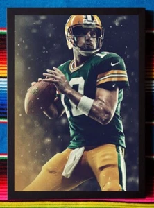 Framed GREEN BAY PACKERS NFL Poster AARON RODGERS - 45cm x 32cm x 3cm - Picture 1 of 4
