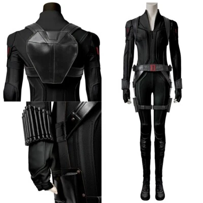 Disfraz de Viuda Negra Natasha Romanoff Cosplay Traje Conjunto Completo Foto 1 de 4