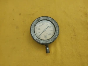 Ashcroft Manometro Vapore 400psi Ottone Bronzo Steampunk Vintage Antico - Foto 1 di 9