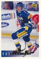 1995-96 Swedish Upper Deck #90 KAI NURMINEN - HV 71