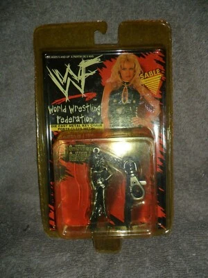 NEW WWF  Die Cast Metal Key Chain Sable (Rena Lesnar) BRAND NEW SEALED - Image 1 of 3