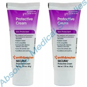 *2-Pack* Smith & Nephew Secura Skin Protectant Protective Cream 1.75 Oz 59431100 - Picture 1 of 2
