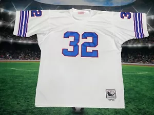 O.J. Simpson #32 Buffalo Bills Mitchell & Ness Jersey Sz 54 Preowned White - Picture 1 of 13