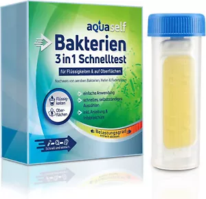 Bakterien Test für Wasser / Fläche – 3 in 1 Schnelltest–Bakterien, Pilze , Hefe - Bild 1 von 7
