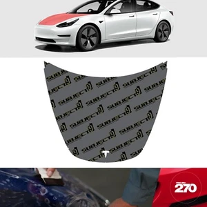 17-23 Tesla Model 3 precortada capucha completa película transparente de protección contra pintura PPF - Imagen 1 de 4