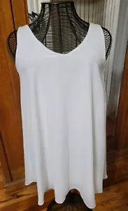 NWT PinkBlush Maternity White Strapped Sundress Size M/L with Tie, BRAND NEW!!! - Picture 1 of 3