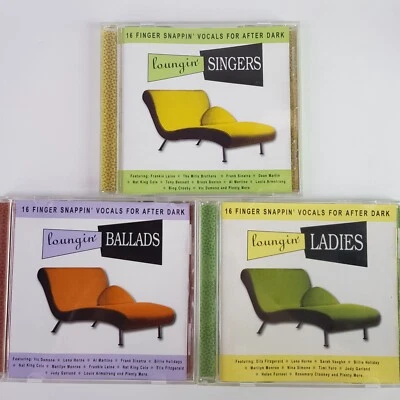 Loungin Ladies Singers Ballads 48 Tracks Nat King Cole Marilyn Monroe Box Set CD - Image 1 of 4
