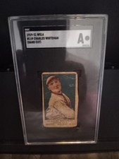 1919 W514 Charles  Whiteman  Authentic Card Hand Cut SGC A