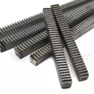 Module 1 Steel Gear Rack Pinion Rack 10x100/160/300mm for Motor RC Model CNC DIY - Picture 1 of 5