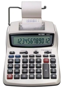 Extra Large 12 Digit LCD Desktop Printing Calculator with USB and Margin Keys - Picture 1 of 8
