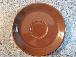 Fiesta Ersatz Untertasse 5 7/8" Schokolade NICHT MEHR ERHÄLTLICH - Bild 1 von 3