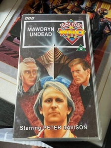 DOCTOR DR WHO BBC VHS VIDEO - MAWDRYN UNDEAD - Picture 1 of 4