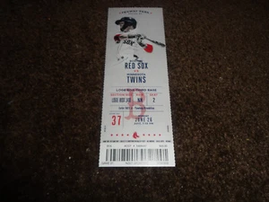 BOSTON RED SOX 2017 BIGLIETTO STUB 26/06/17 VS TWINS ~ Tzu-Wei Lin PRIMO SUCCESSO MLB - Foto 1 di 1