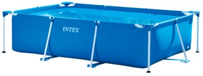 Intex 28270 Rectangular Frame Pool Aufstellpool Garten 220 x 150 x 60 cm - Bild 1 von 4