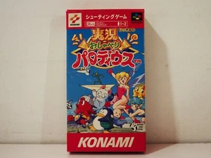 Jikkyou Oshaberi Parodius Nintendo Super Famicom SFC Japan NTSC - Bild 1 von 14