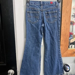 Vintage bongo Y2K Girls flare jeans size 7 - Picture 1 of 2