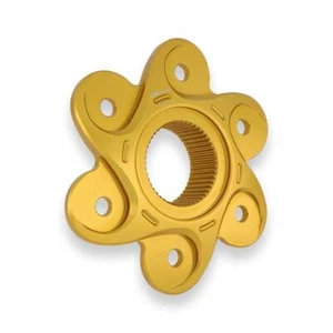 Flangia portacorona oro CNC Racing Ducati Panigale 1199 2012-2014 - Imagen 1 de 5