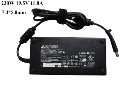 Delta 230W Charger Adapter ADP-230EB T for Acer Predator 17 Gaming Laptop 7.4mm - Image 1 of 4