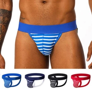Mutandine uomo intimo alla moda jock strap lingerie marsupio traspiranti - Foto 1 di 16
