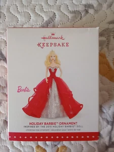 2015 Hallmark "Holiday Barbie Ornament" Keepsake 1st in Series NRFB FS in US - Picture 1 of 4