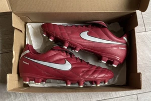 NEW 2008 Nike Tiempo Natural FG Legend III Elite R10 Ronaldinho Leather 8.5 US - Picture 1 of 11