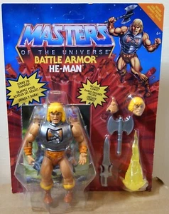 Mattel MOTU Origins Masters of the Universe Battle Armor He-Man New ! - Imagen 1 de 3