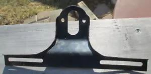1928-31 Ford Model A Black Rear "Duolamp" License Plate Bracket        C85 - Picture 1 of 5