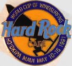 Hard Rock Cafe MAUI HAWAII 1991 World Cup of Windsurfing PIN Ho'okipa Maui #5369