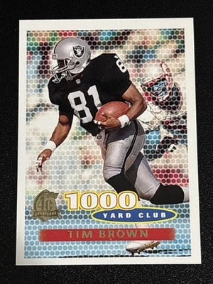 Football 1996 Topps TYC Tim Brown Oakland Raiders WR HOF #248 - Image 1 of 2